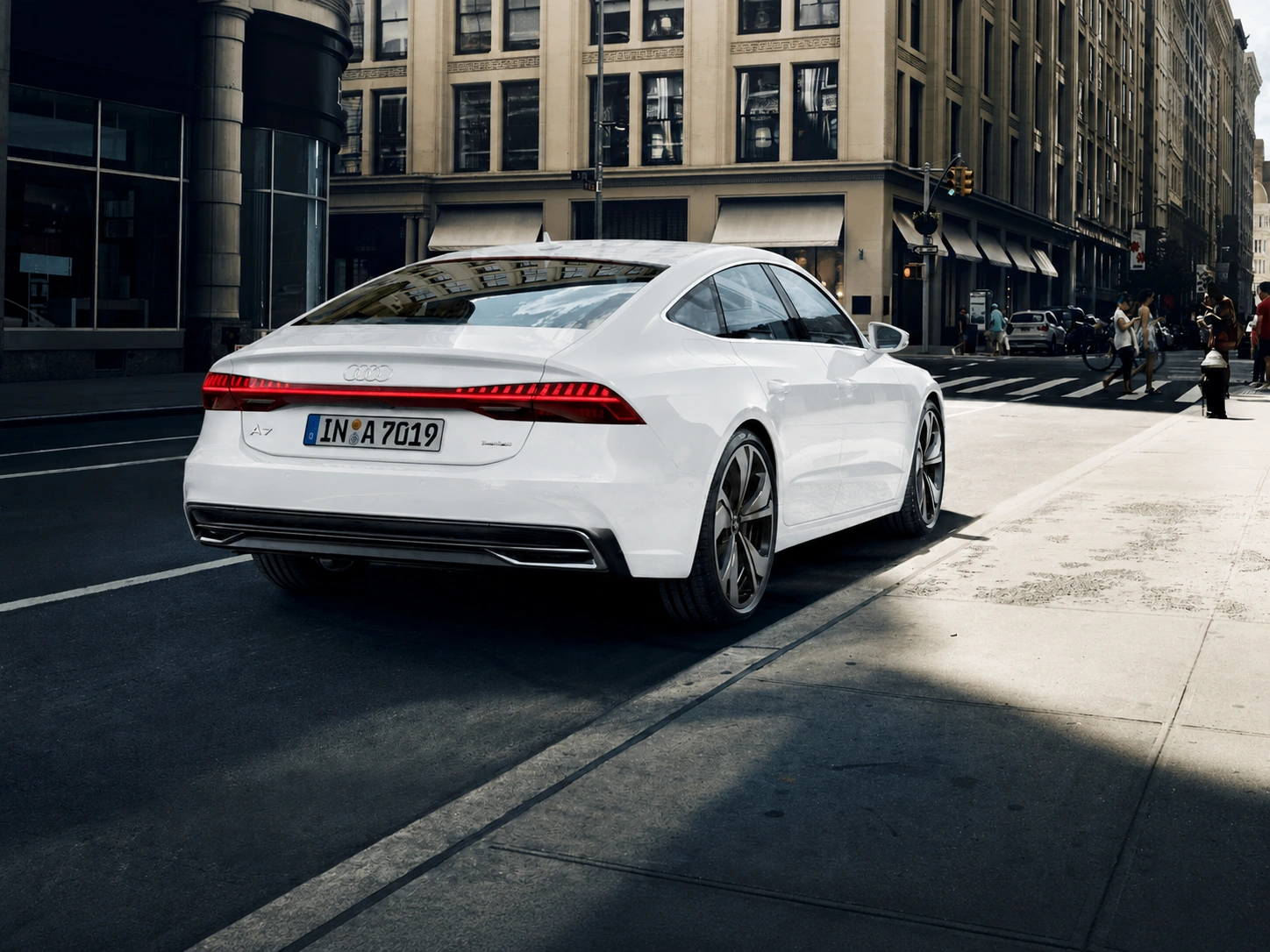 Audi A7 Trắng Arkona - Hình ảnh chính thức tại Audi Sài Gòn