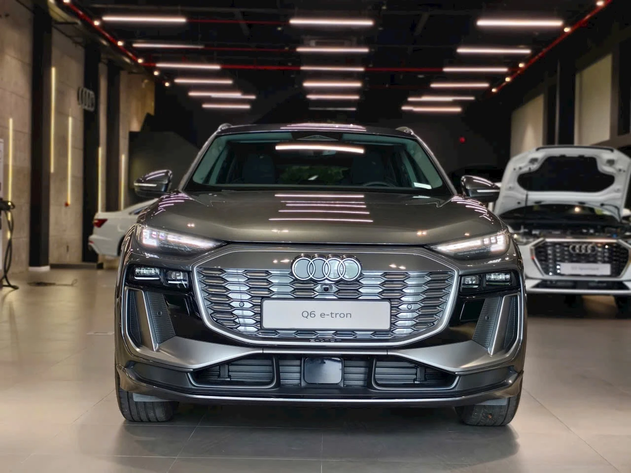 Audi Q6 e-tron thiết kế ngoại thất