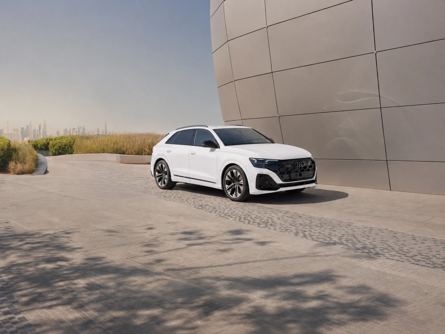 Audi Q8 S-line Trắng Carrara - Hình ảnh chính thức tại Audi Sài Gòn