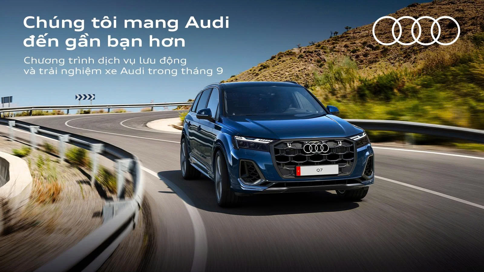 Đặt lịch lái thử xe Audi